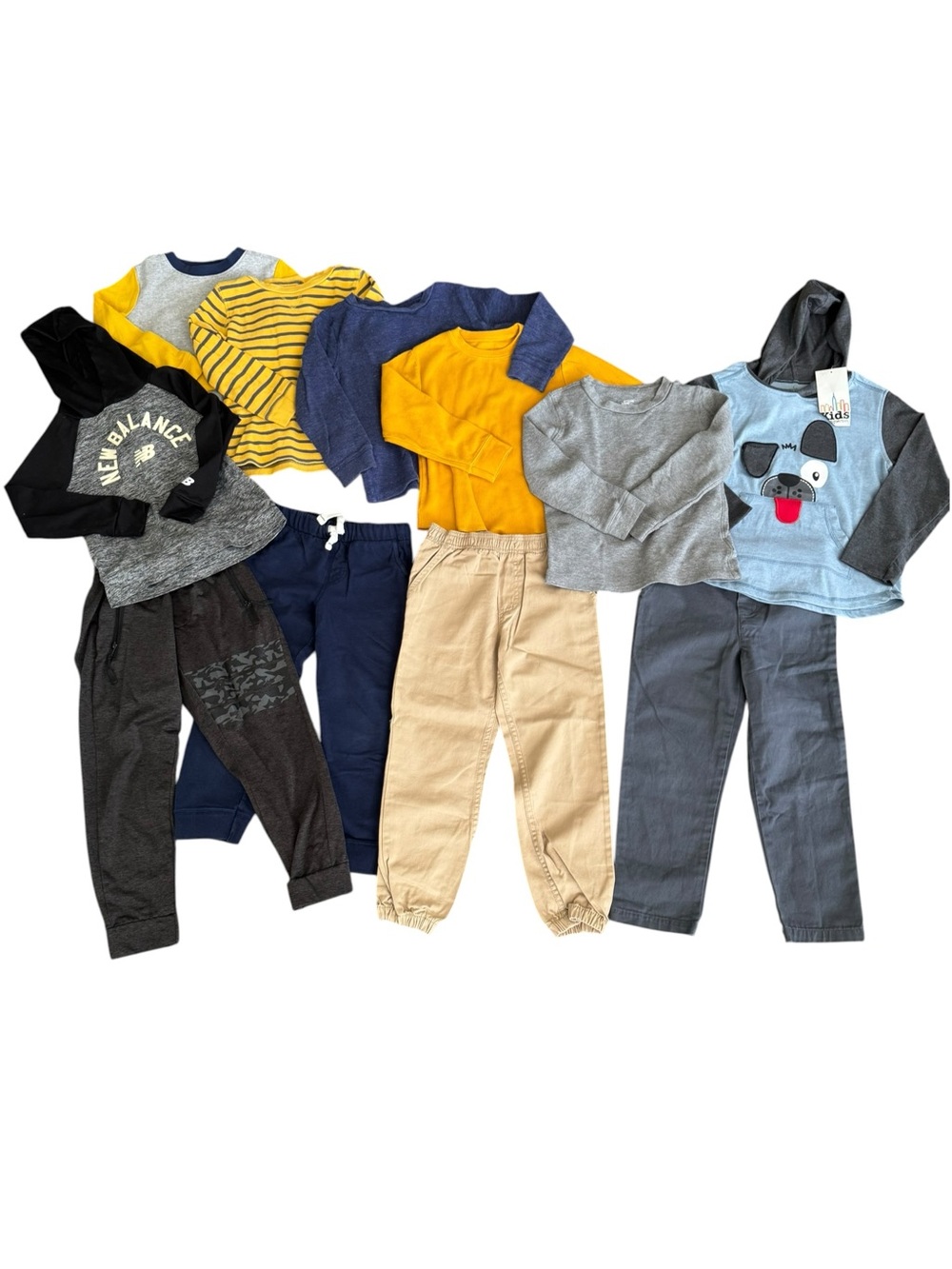 Boys 5T Clothing Lot Fall/Winter Bundle 11 pcs Carters Gap Top Pants
